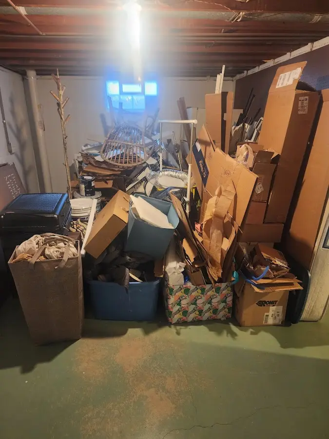 Roll-off dumpster container at job site for 2 Yard Dumpster Rental in Camp Pendleton Mainside